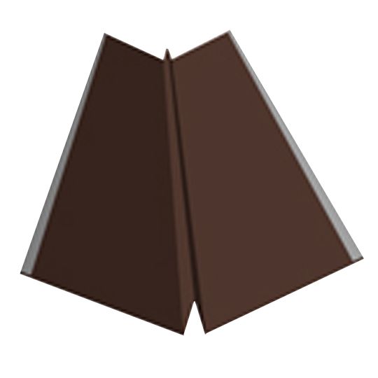 20" x 10' Galvanized Steel W Valley Flashing