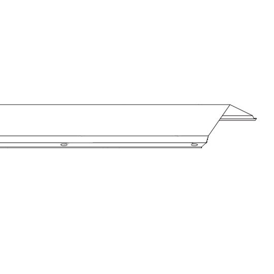 24 Gauge Vented Ridge Cover