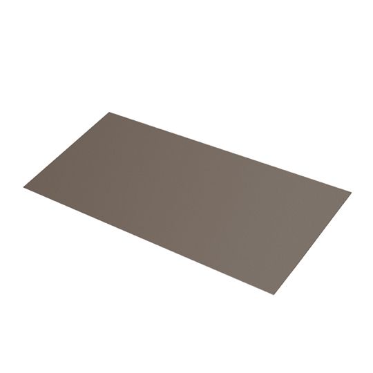 28 Gauge x 6" x 8" Flat Steel Step Flashing - Bundle of 100