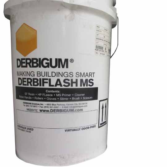 Derbiflash MS Quick-Dry High Bonding Primer Kit - Odor Free & Quick Drying Flashing System