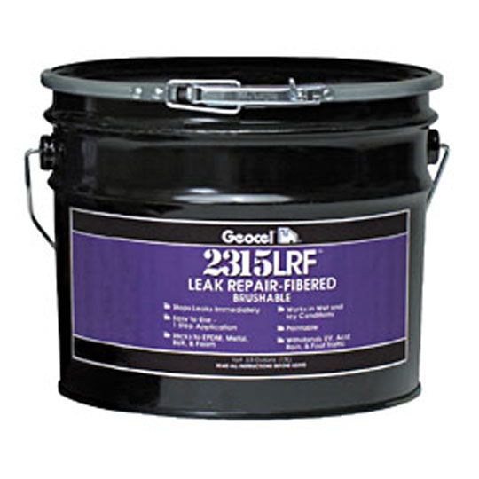 2315 Leak Repair-Fibered Brushable Coating - 3 Gallon Can