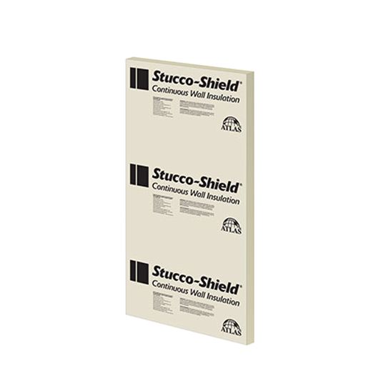 1" x 4' x 8' Stucco-Shield® Continuous Wall Insulation