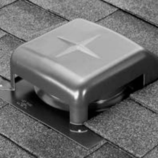 Airhawk® RVG40 Galvanized Slant Back Static Vent