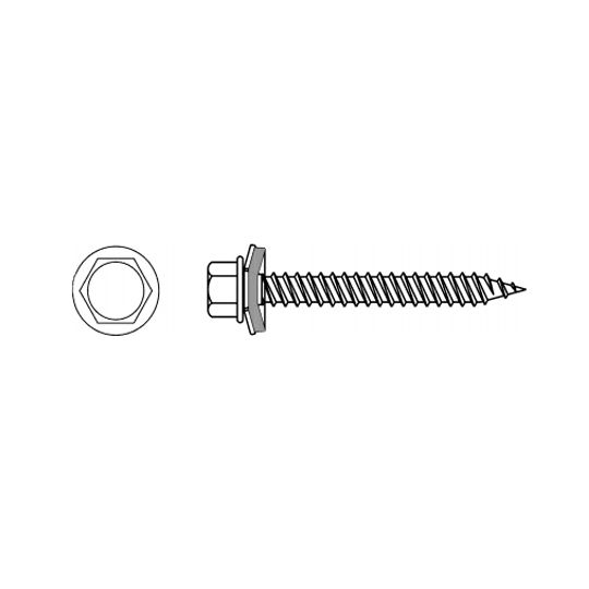#10 x 1" WoodGrip™ Screws - Bag of 250