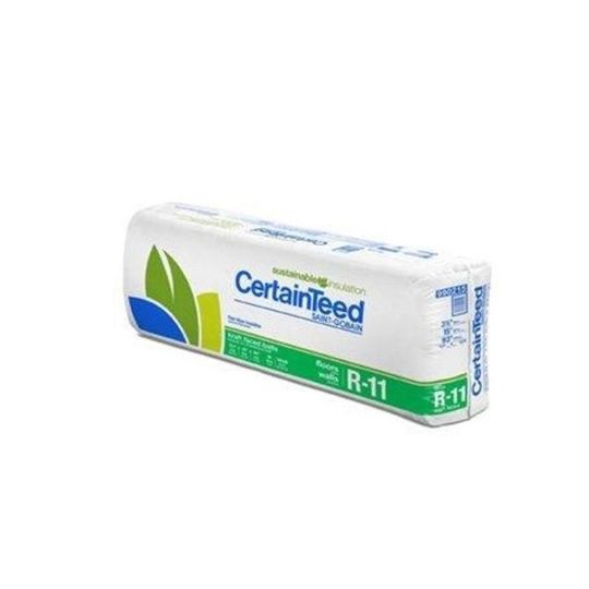 3-1/2" x 24" x 96" R-11 Kraft Faced Batts - 256 Sq. Ft. per Bag