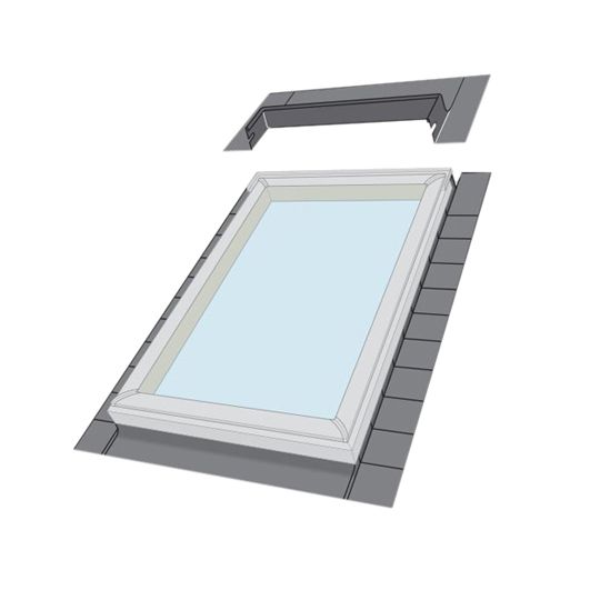 EDL Aluminum Step Flashing Kit for C08 & C12 Deck-Mounted Skylights