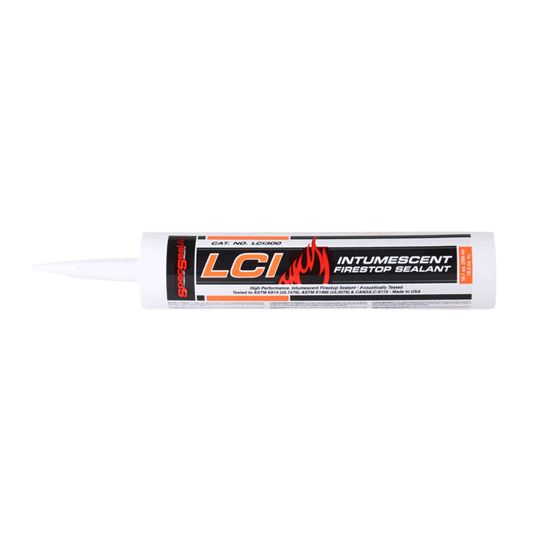 SpecSeal® LCI Intumescent Firestop Sealant - 10.1 Oz. Tube