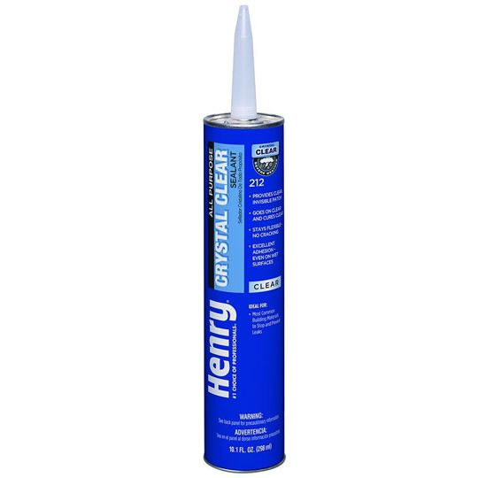 212 All Purpose Crystal Clear Sealant - 10 Oz. Tube
