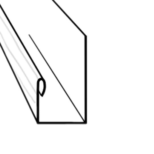 3/4" Cedarwood® Aluminum J-Channel