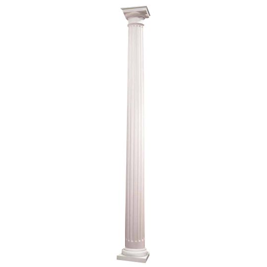 10" x 12' Pro-Cast Round Fluted Column