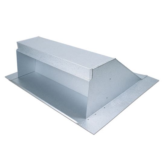 4' Flat Off Ridge Vent Tile