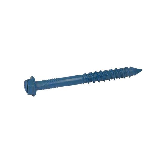 1/4" x 3-1/4" Tapcon® Hex Head Concrete Screws - Carton
