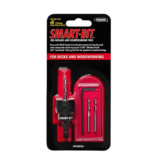 #8 Smart-Bit® Trim-Head Pre-Drilling and Countersinking Tool