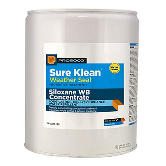 Sure Klean® Weather Seal Siloxane WB Concentrate - 5 Gallon Pail