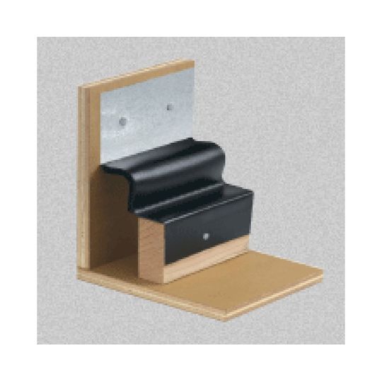 Metalastic™ Aluminum Curb-To-Wall (CTW) Expansion Joint Cover