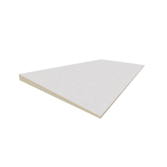 A (1" to 1.5") Tapered H-Shield CG 4' x 4' Coated Glass Facer Grade-II (20 psi) Polyiso Insulation