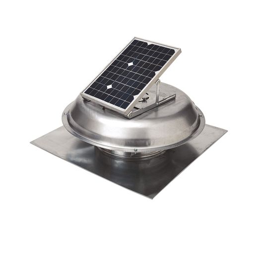 MasterFlow® Green Machine™ Dual-Powered EcoSmart Roof Vent