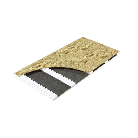 3" x 4' x 8' ACFoam® CrossVent® Nailable Ventilated Roof Insulation - 1" Air Space