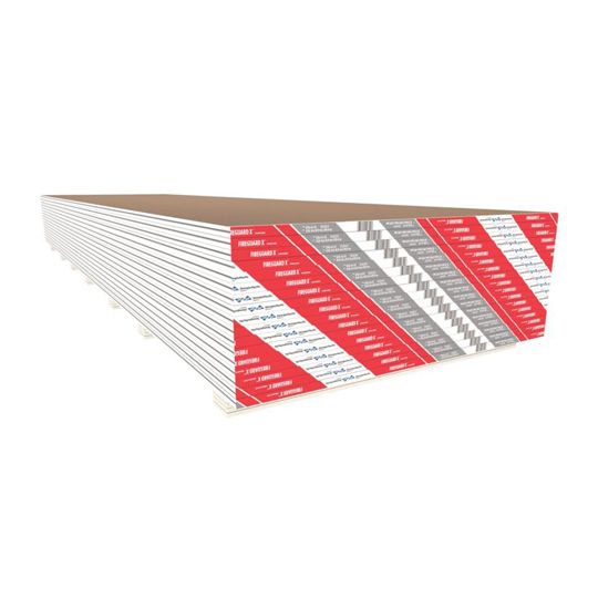 5/8" x 4' x 12' Type X Gypsum Board