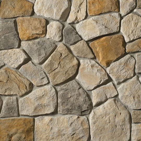 Dressed Fieldstone Big Box Corner