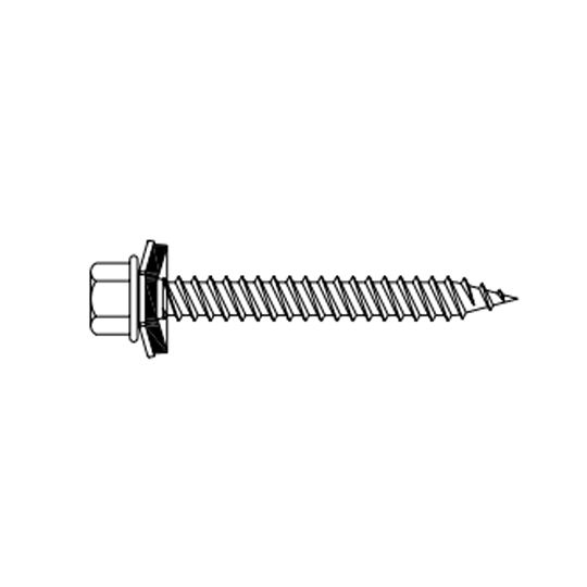 #14 x 1-1/2" Metal Wood Screws - Bag of 250