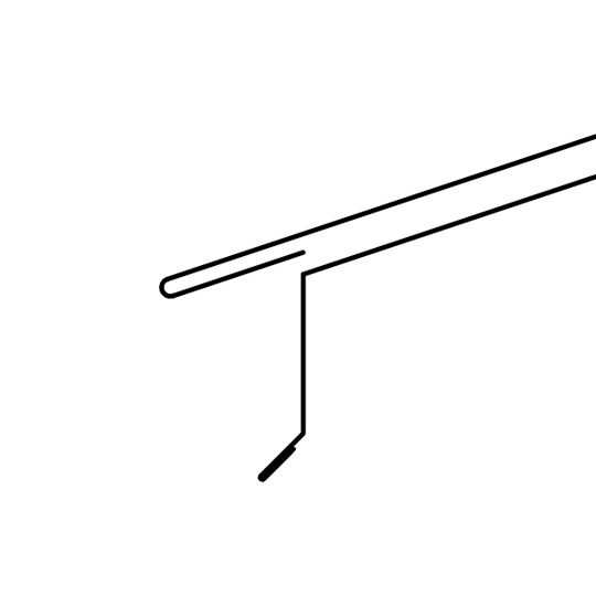 2" 26 Gauge Style A Eave Trim 2-Piece