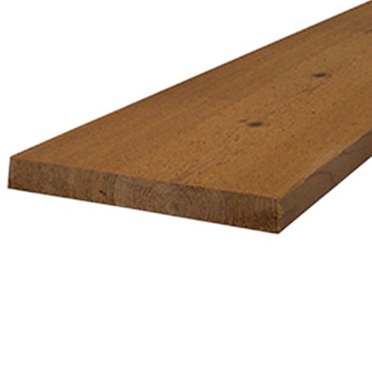 1" x 6" x 12' #2 Cedar