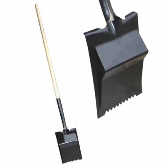 #3 Tear-Off Serrated Spade with Wood Handle & Fulcrum