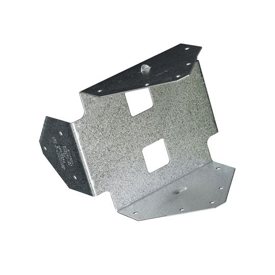 18 Gauge BCS2-3/6Z Double Post Cap/Base with ZMAX® Coating