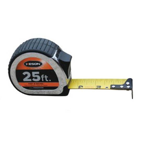 Keson 25' Extra Wide Tape Measure Retail Carded
