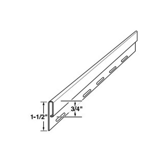 #40028 12'6" Undersill Trim with Low-Gloss Pebble Finish
