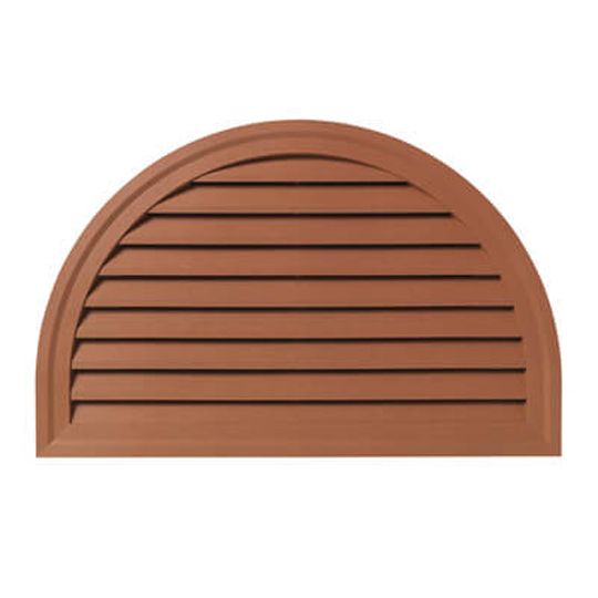 22" Half Round Gable Vent