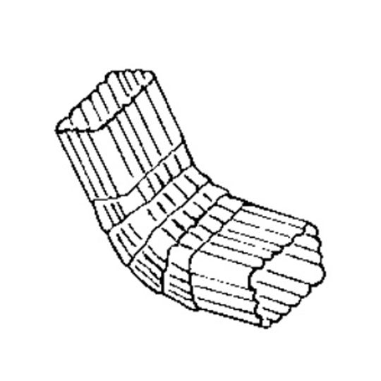 2" x 3" Style A Rectangular 75° Elbow