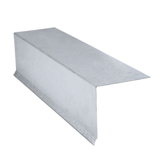 3" x 3" x 10' Galvanized Roof Edge