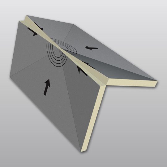 Hinged Target Sump Polyiso Insulation