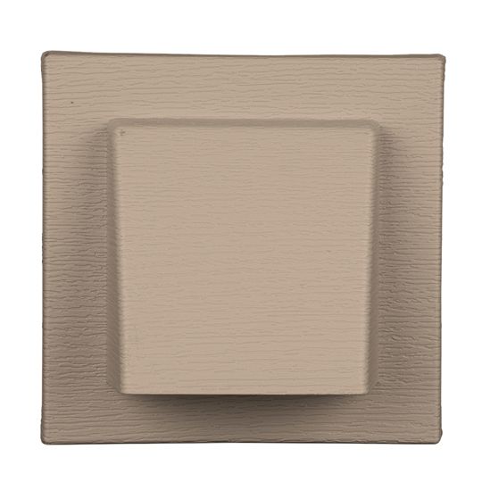 Hooded Vent Water Management Block for Fiber Cement Siding