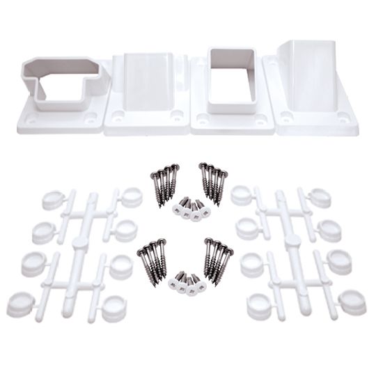 V110 Vinyl Bracket Kit - Stair (28° to 45°)