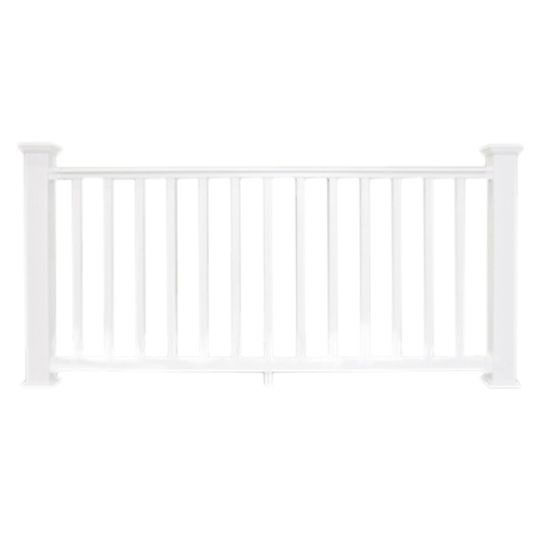 36" x 10' V110 Square Vinyl Baluster Kit - Level