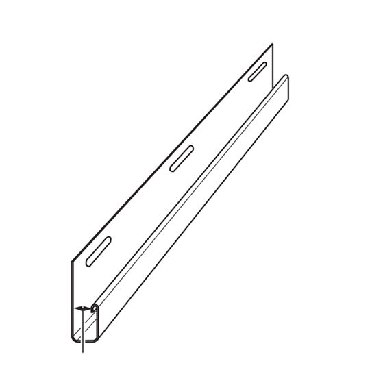 1/2" Economy Soffit Vinyl J-Channel