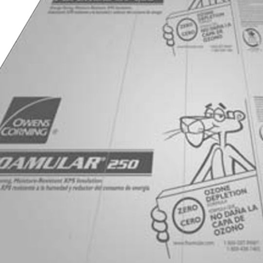 3/4" x 4' x 8' FOAMULAR® 250 Scoreboard (SB) Extruded Polystyrene (XPS) Rigid Foam Insulation