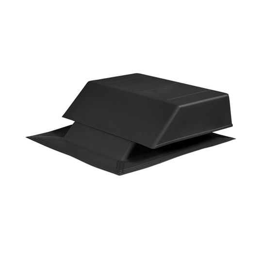 13" Airhawk® Plastic Slant Back Static Vent - Square Opening