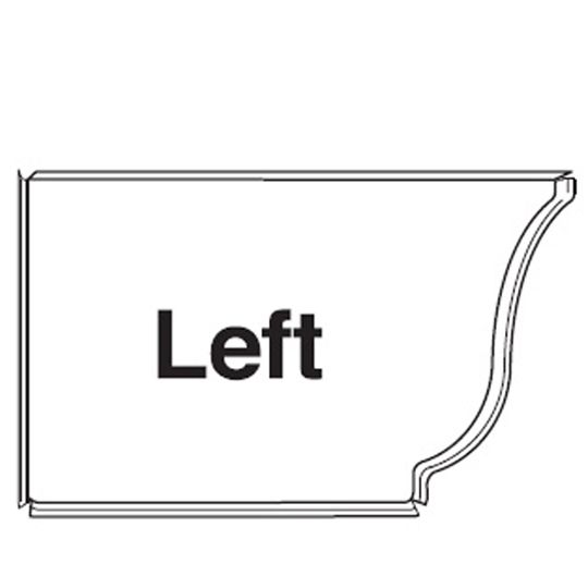 6" Left End Cap