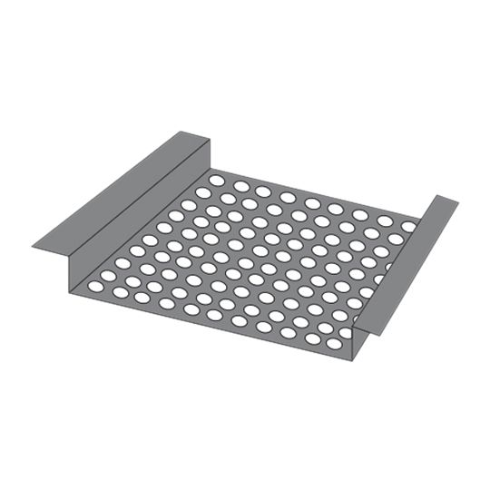 2" x 8' Aluminum Continuous Soffit Vent
