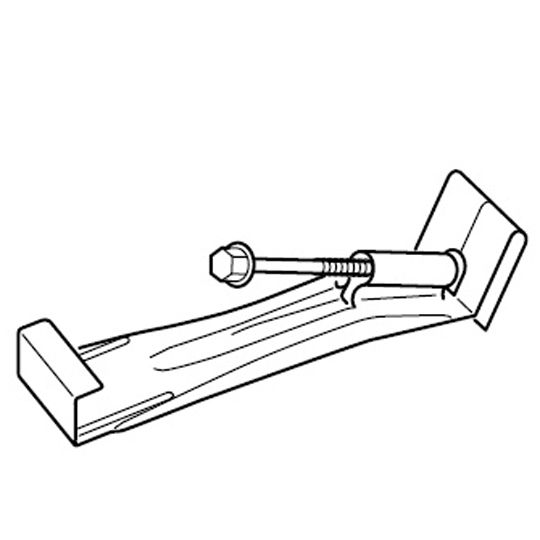 6" Aluminum Zip Hanger
