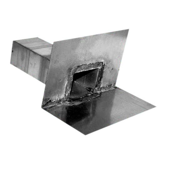 2" x 2" x 10" Scupper Wall