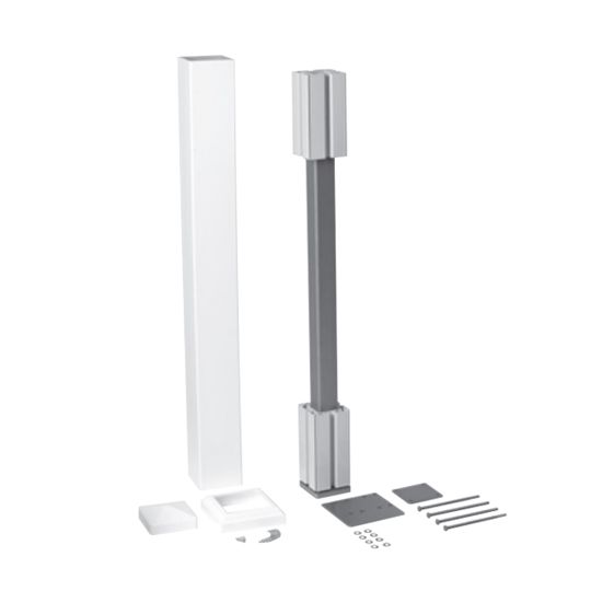 4" x 4" x 44" Tam-Rail Post Mount Wood Kit