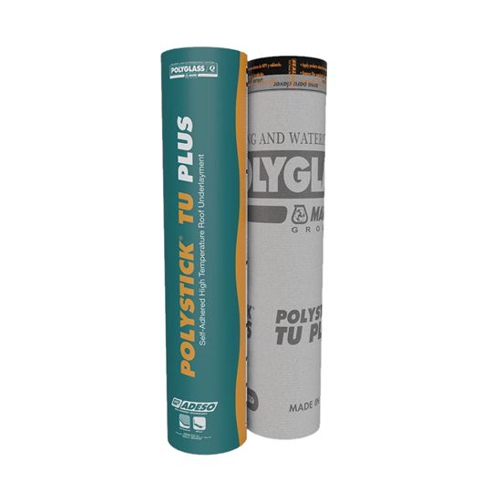 Polystick® TU PLUS Self-Adhered High Temperature Roof Underlayment