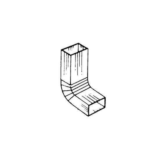 3" x 4" "B" Style Elbow
