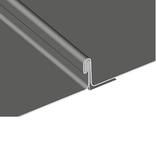 13-1/2" FLL135 Field-Lok Metal Shingle with 1" High Seam