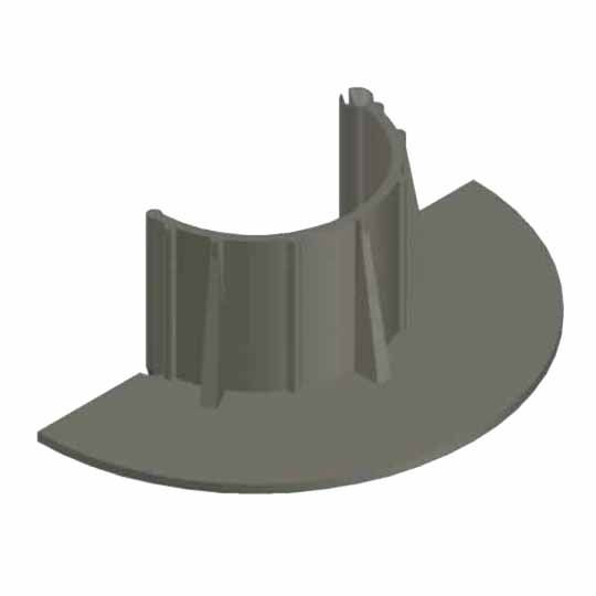 3" ChemCurb "E" Round